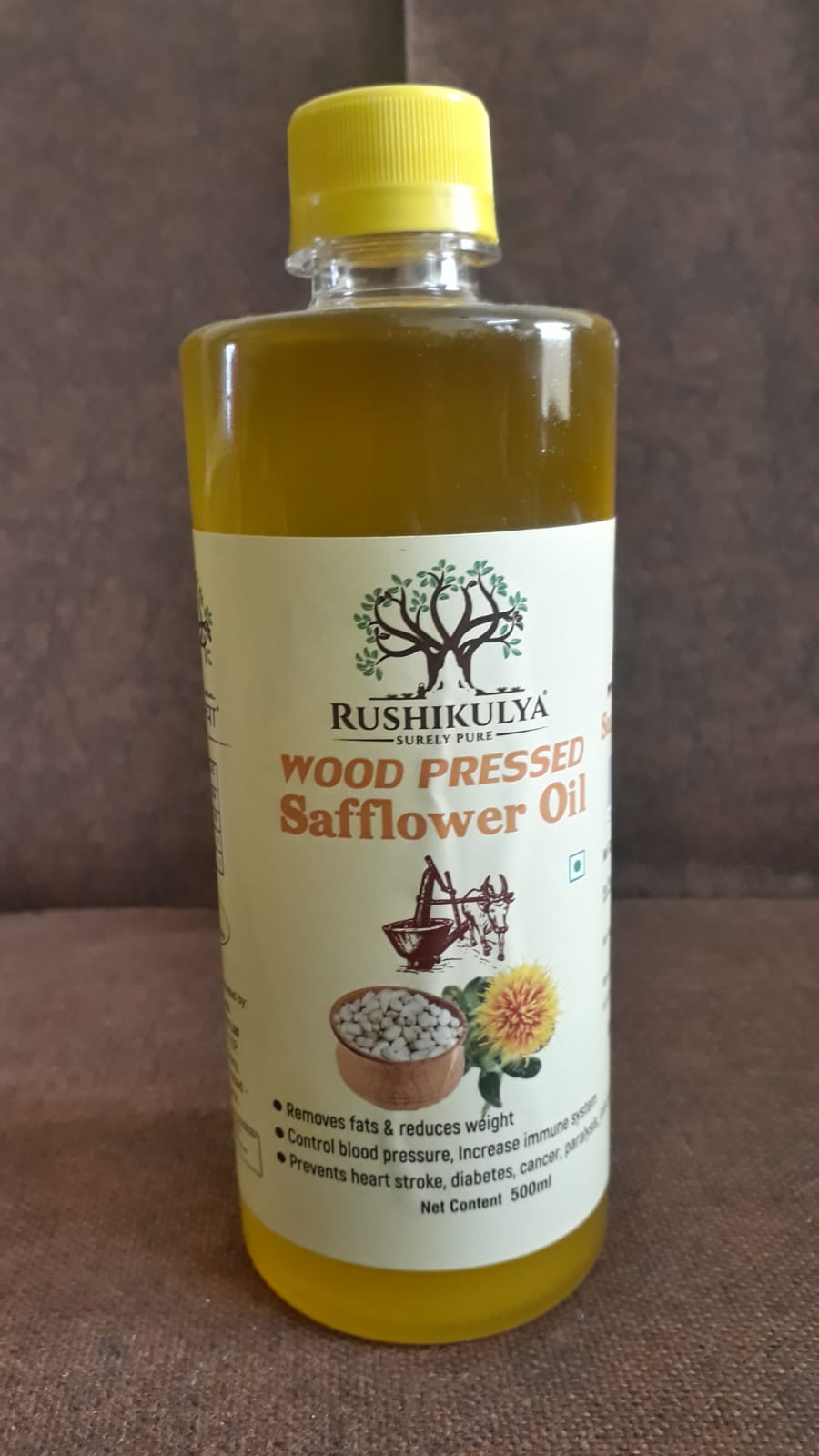 Rushikulya Wood Pressed Safflower Oil