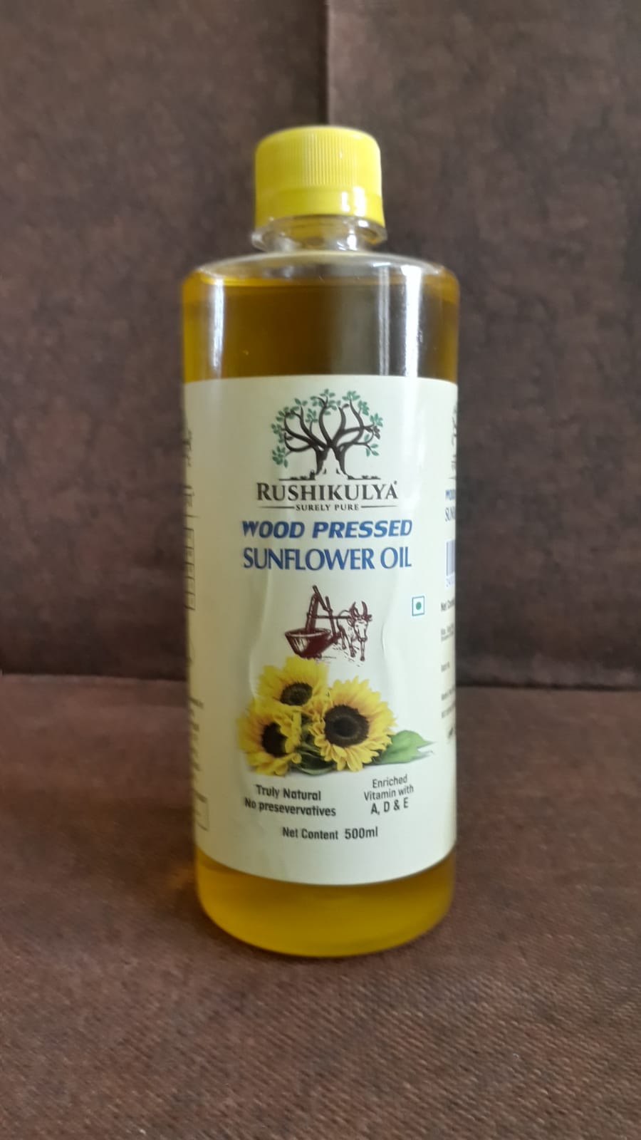 Rushikulya Wood Pressed Sunflower Oil