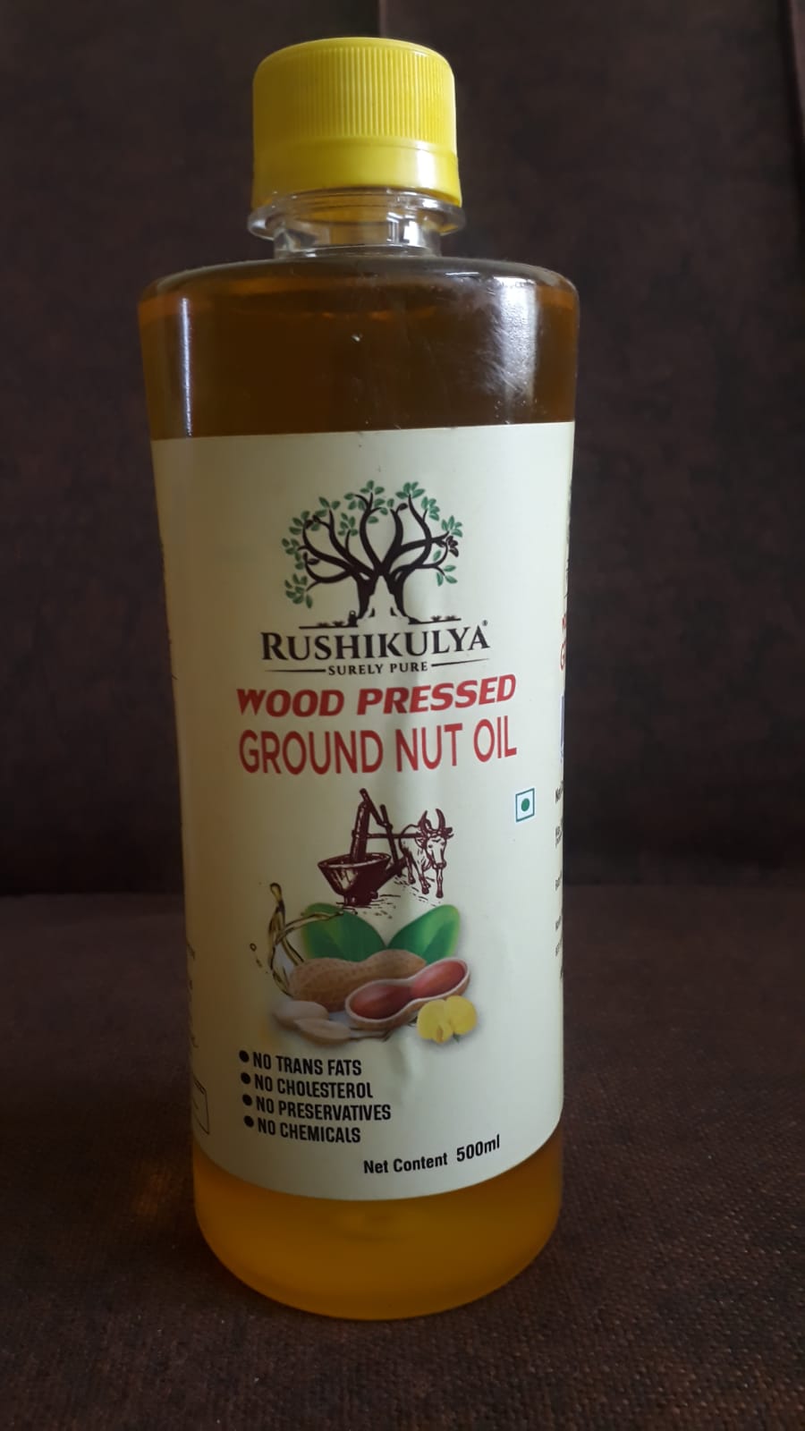 Rushikulya Wood Pressed Ground Nut Oil