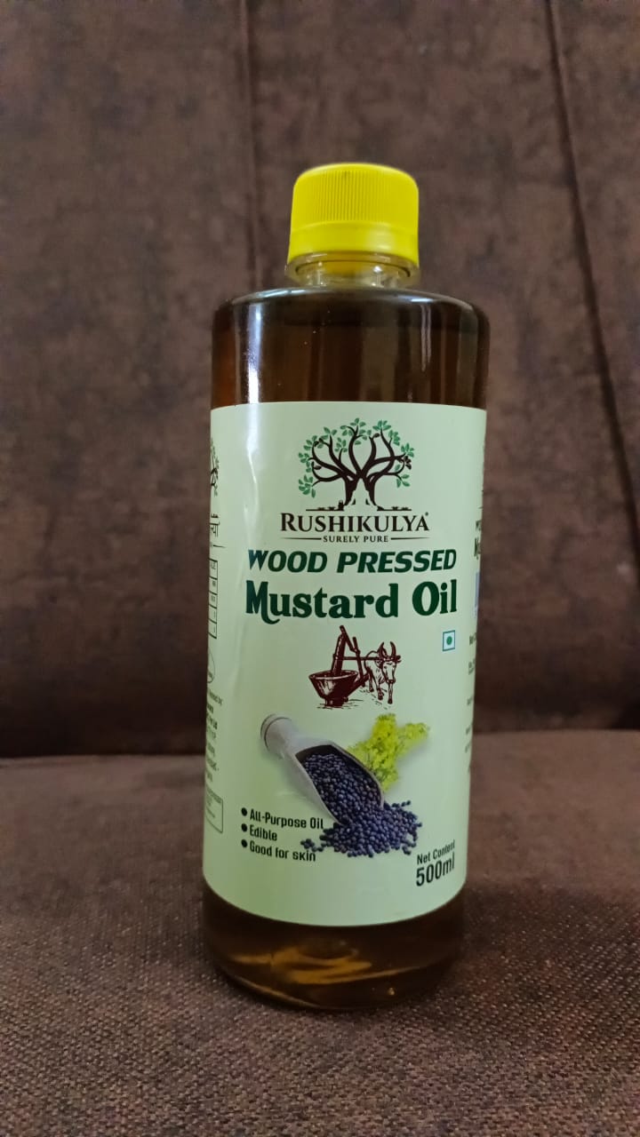 Rushikulya Wood Pressed Mustard Oil